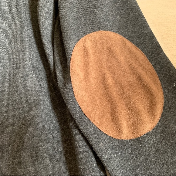 She and sky gray and brown suede dress - Picture 7 of 8